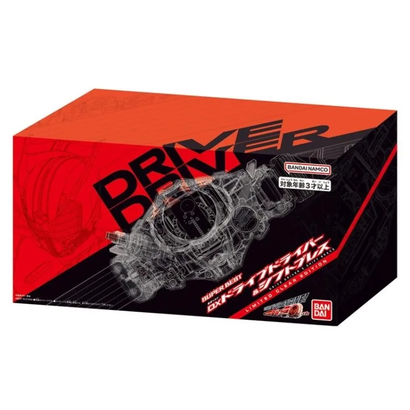 Bandai Kamen Rider DRIVE DX Chikai Pas Transformacyjny Driver Przezroczysty Kolor Wersja Transparentna Figurka Model Prezent Zabawki