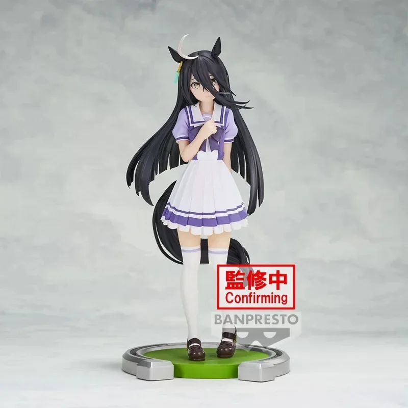 Original Bandai Uma Musume: Pretty Derby Manhattan Cafe Agnes Tachyon Collect Ornaments Figure Model Toys Birthday Gift 17cm