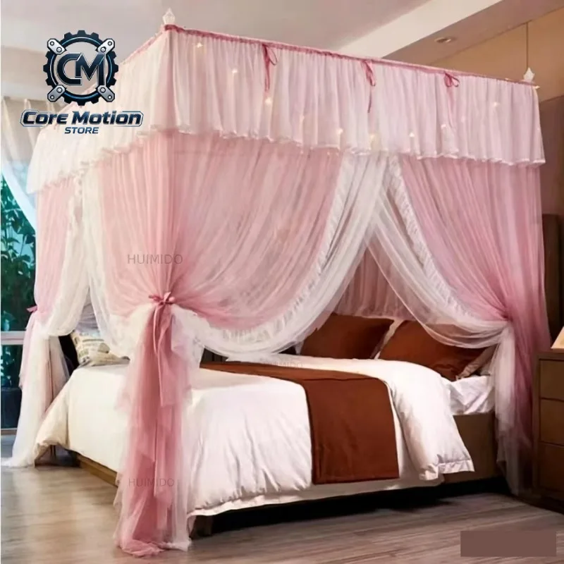 Double-layer Yarn Single Mosquito Net Does Not Contain Brackets. Those Who Sell Mosquito Nets Alone Do Not Need Brackets.