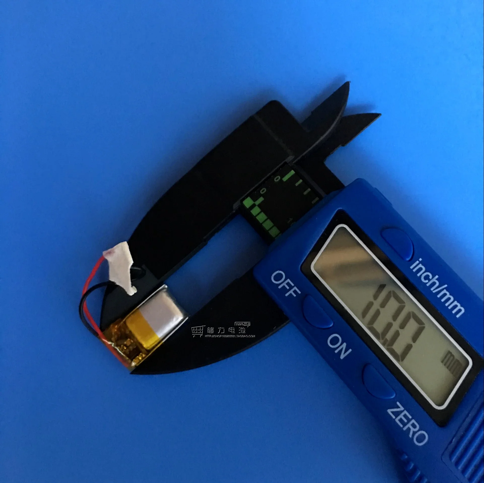 3.7V polymer lithium , 301015 60mAh Bluetooth, smart bracelet, micro camera, small equipment Rechargeable Li-ion Cell