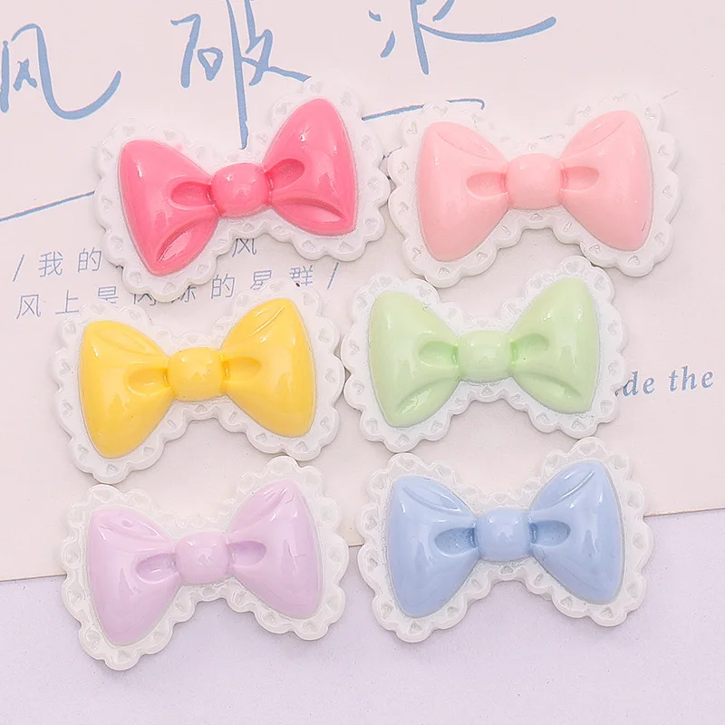 10 Pcs New Lovely Mini Cartoon Butterfly Junction Resin Scrapbook Diy Jewellery Hairpin Accessories Decorate Craft