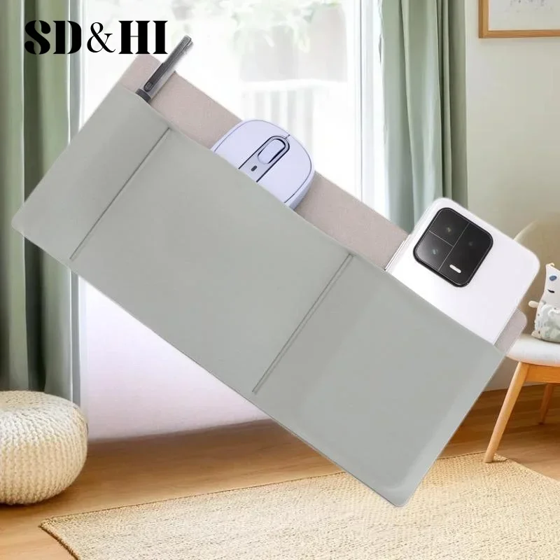 

Self-Adhesive Mouse Bag Notebook Computer Data Cable Hard Disk Storage Bag Leica Cloth Storage Pouch