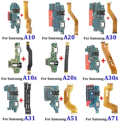 USB Charging Port Dock Connector Main Board Flex Cable For Samsung A10S A20S A30S A50s A31 A51 A71 A21s A10 A20 A30 A50 A70 A40