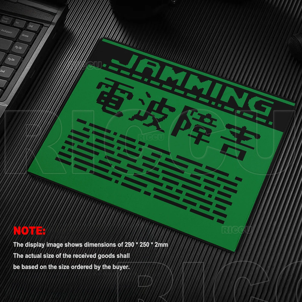 Metal Gear Solid Codec Mouse Pad Small Customization NonSlip Rubber Locking Edge Gamer Accessorie Video Game Lover Office HD Mat