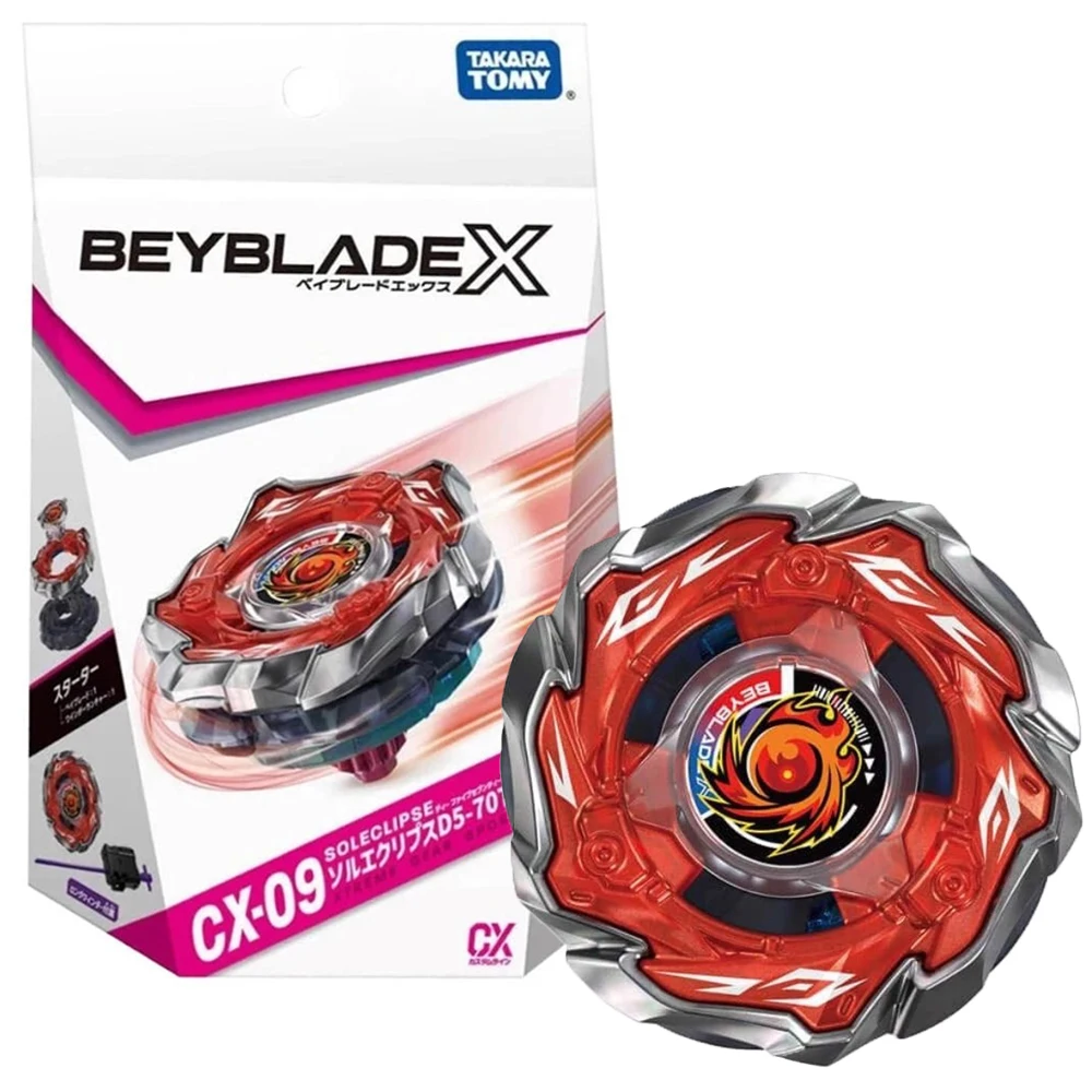 

GENUINE TAKARA TOMY BEY X CX-09 Starter Sol Eclipse D5-70TK BLADE CX 09