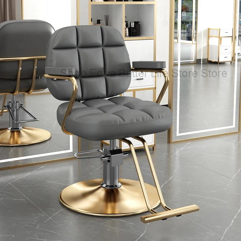 

Pedicure Barber Chairs Reclining Facial Hairdresser Barber Chair Professional Podiological Taburetes Con Ruedas FurnitureWJ30XP