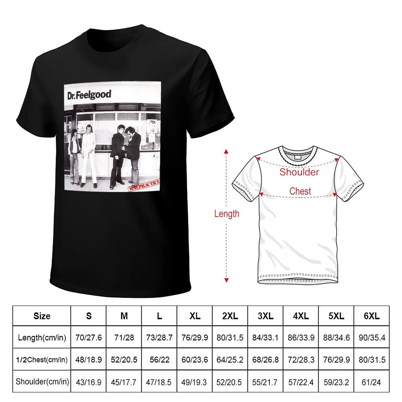 Dr. Feelgood Malpractise T-Shirt kawaii clothes boys animal print blanks new edition mens white t shirts