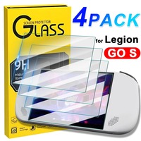 1-4PCS Temperd Glass for Lenovo Legion Go S Consoles Screen Protector Anti-Scratch Film Accessories for Legion Go S Protective