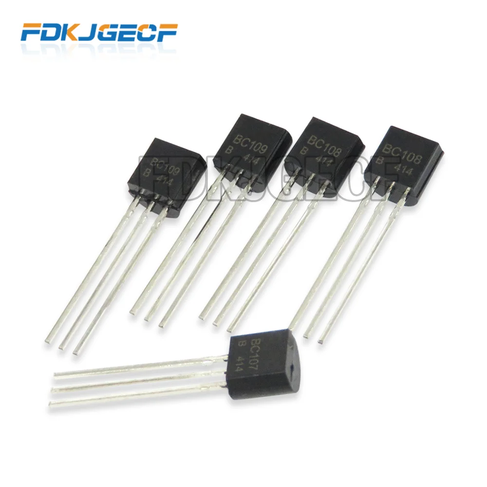 10pcs BC109 TO92 BC109B Transistor BC107 BC107B TO-92 BC237B BC108 BC108B