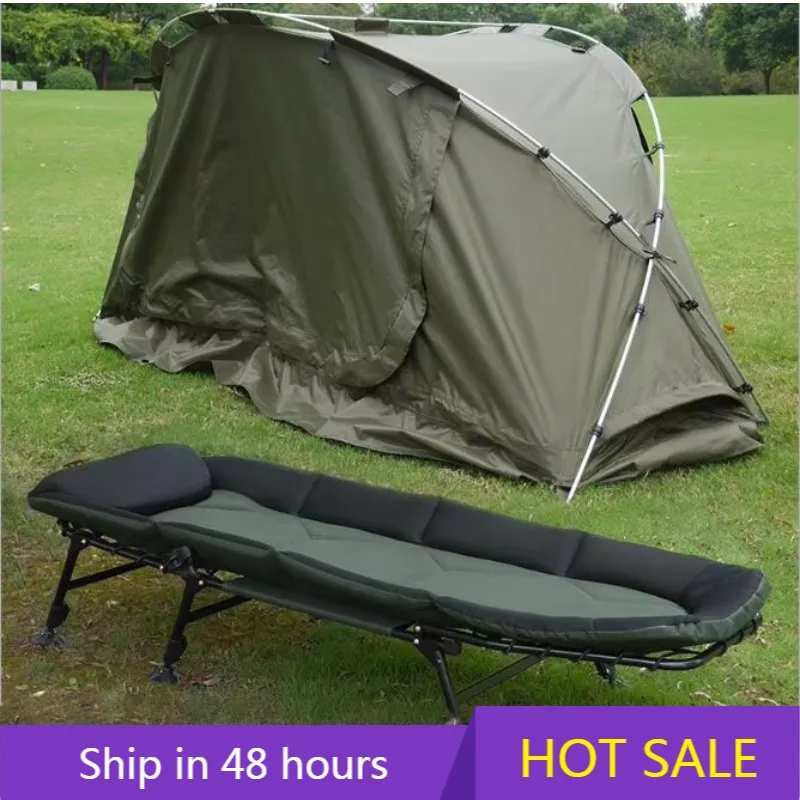 

YTYIN YTYIN Rainproof Sunscreen Fishing Bed and Tent Single Layer off the Ground Windproof and Insect Proof Camping Folding Bed