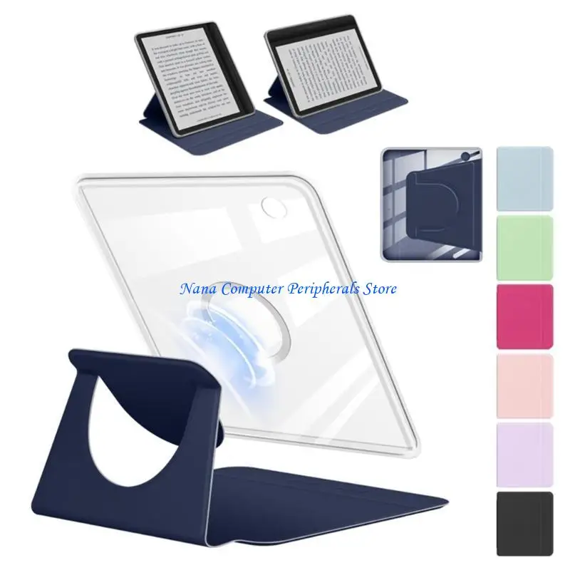 

F68C Clear Soft Flexible TPU Back Cover with Auto Sleep/Wake for Libra Color