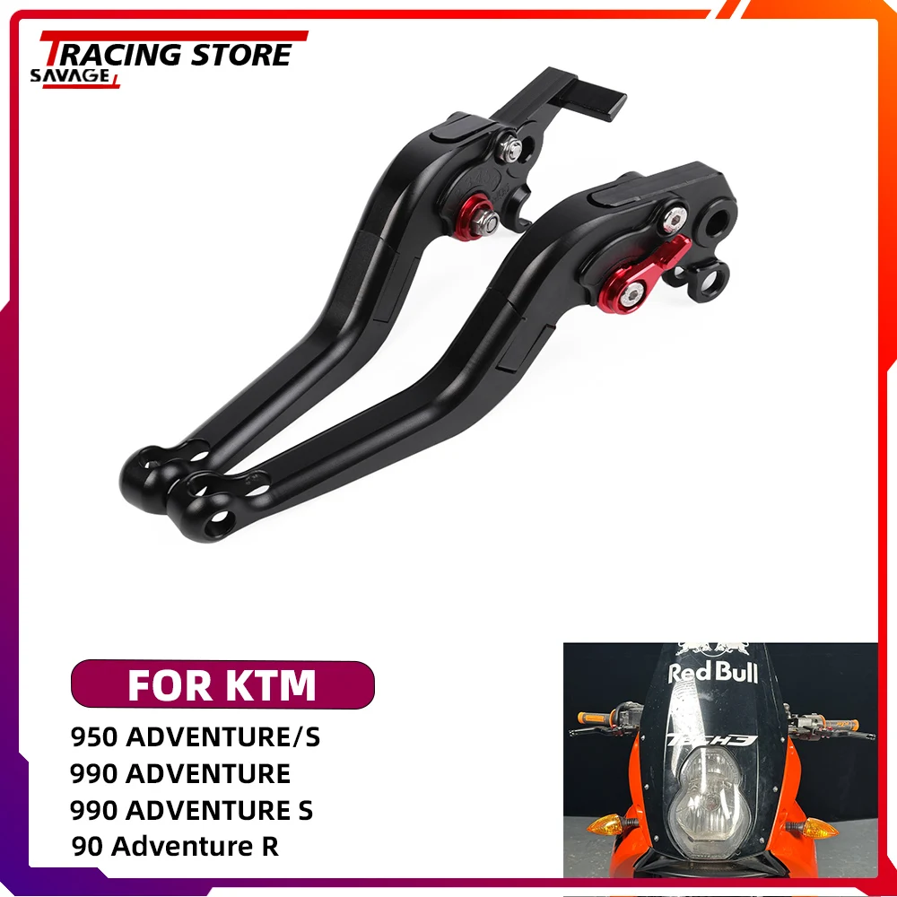 

Motorycle Short Brake Clutch Levers For 950 Adventure/S 990 Adventure /S/R 950ADV 990ADV Adjustable Foldable Handles Control Kit