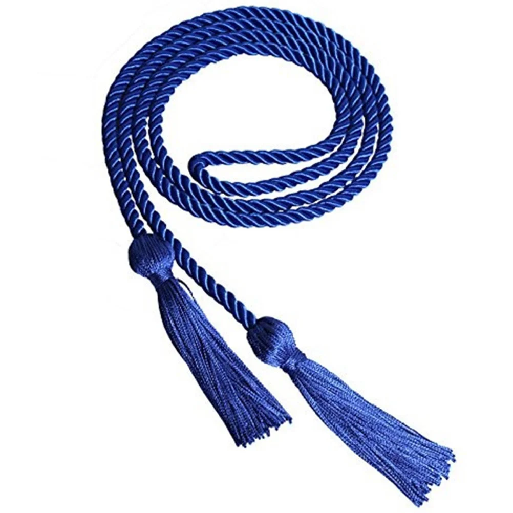

6pcs 170Cm Polyester Graduation Tassel Honor Ropes Silky Touch Keychain Bookmark Bag Decor Gift Tag Party Keepsake Multi Purpose