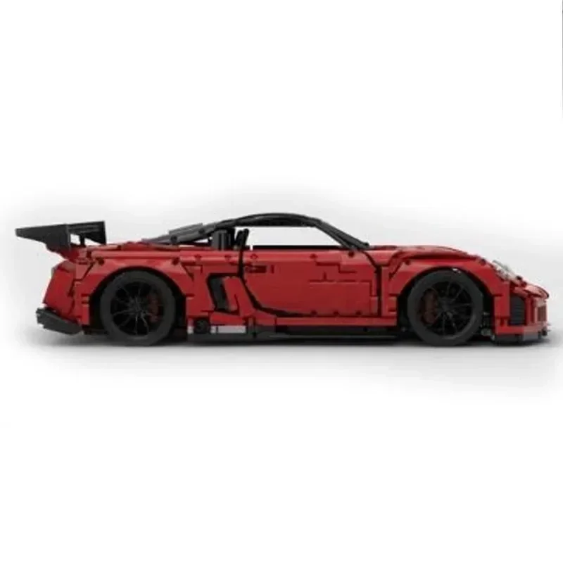 Nieuwe technologieën MOC- 148228   9ff GT9-R Schaal 1:8 SBuilding Block Hypercar Super Racewagen Assemblage Speelgoed Model Jongens Verjaardagscadeautjes