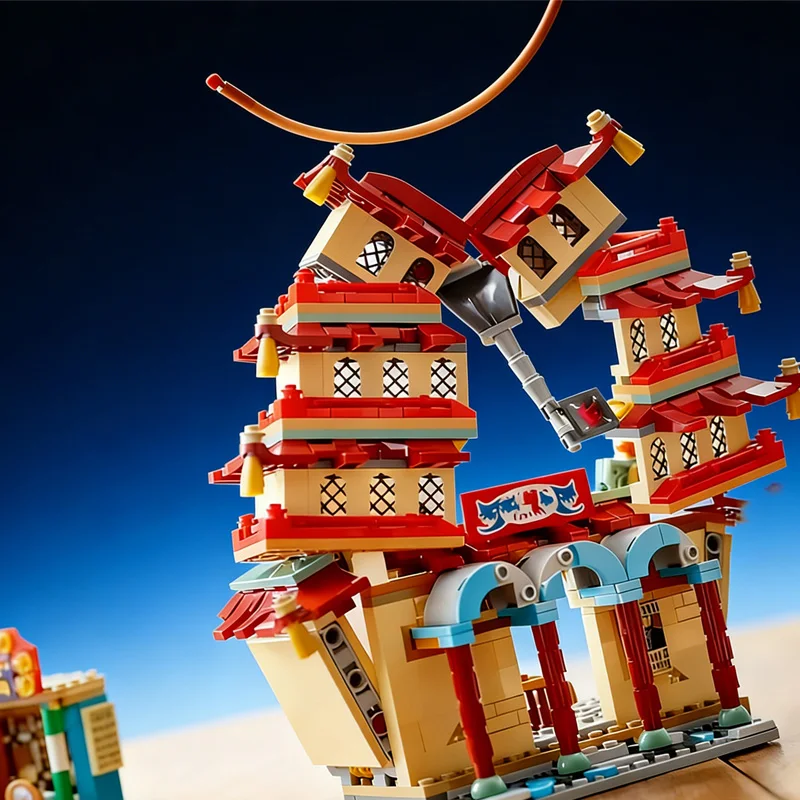 ใหม่ 926 ชิ้น ชุดตัวต่อ วันพีซ ลูฟี่ ต่อสู้ที่อาร์ลองพาร์ค 75638 ฟิชแมน อาร์ลองพาร์ค ของขวัญวันเกิด/คริสต์มาส