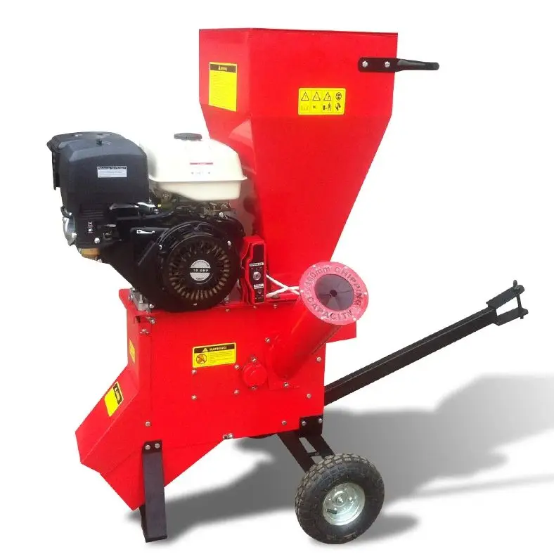 

Customized Engine Driven Wood Chipper Easy Move Portable Fast Shredder High Efficient For Garden Yard Farm Use
