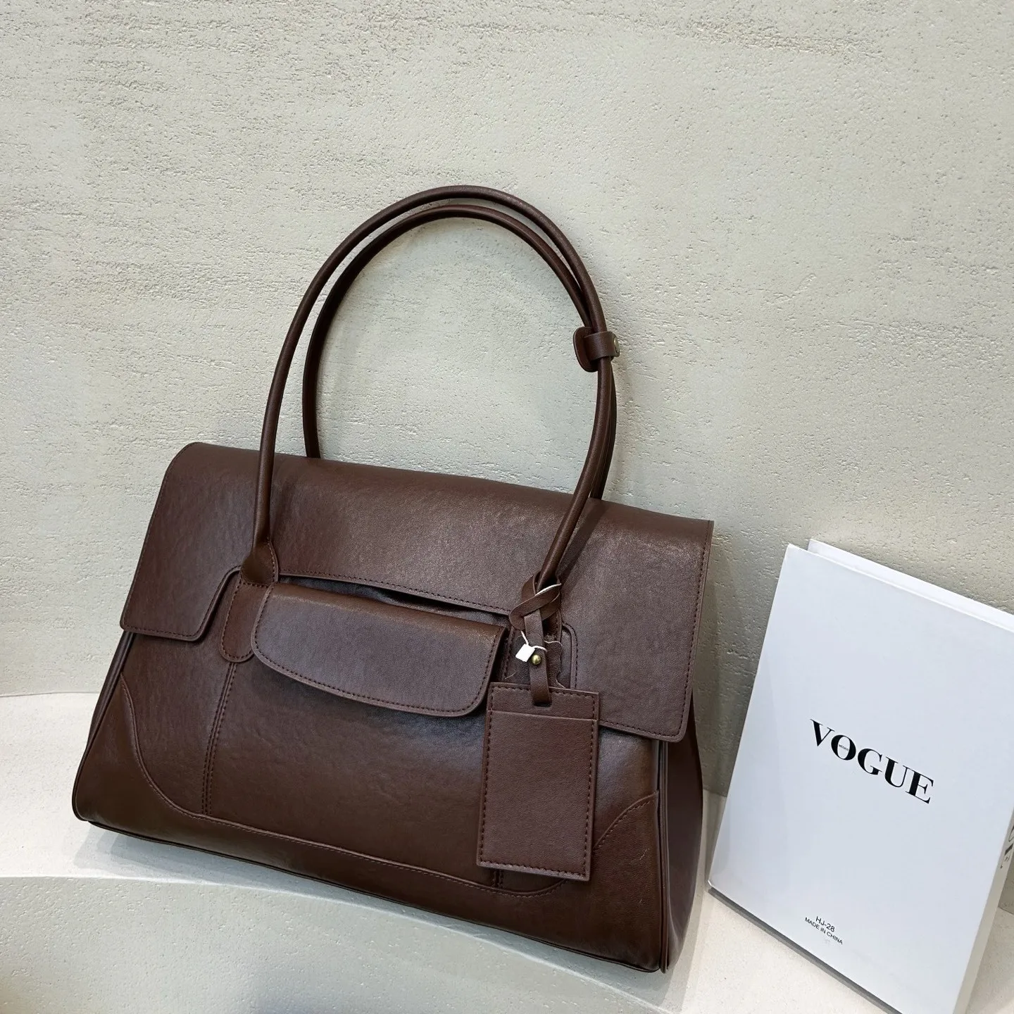 

Tote Luxury Bags Designers Women'S Handbag Coffee New in Genuine Leather Handbag Guangzhou Original High Quality Vintage Bag