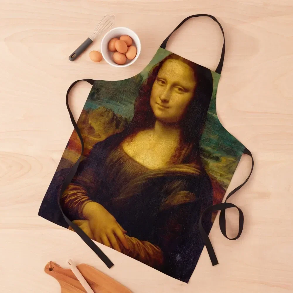 

Mona Lisa Apron Kitchenware Men gift Apron