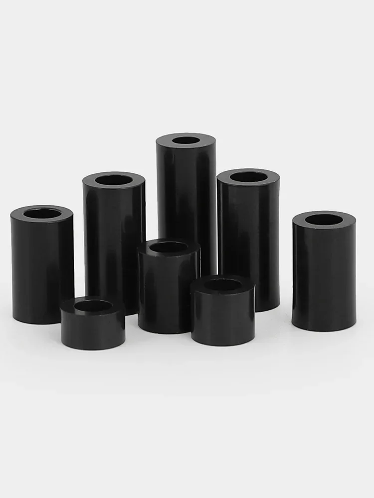 M5 M6 M8 M9 M10 M11 M12 M14 M16 M18 Insulation ABS Isolation Column Nylon Plastic Non-Threaded Spacer Hollow Standoff Washer
