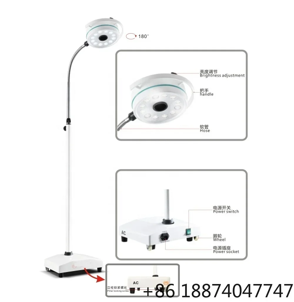 Led High Quality Mobile Lamps Oral Operating Chair Lamp Fast delivery