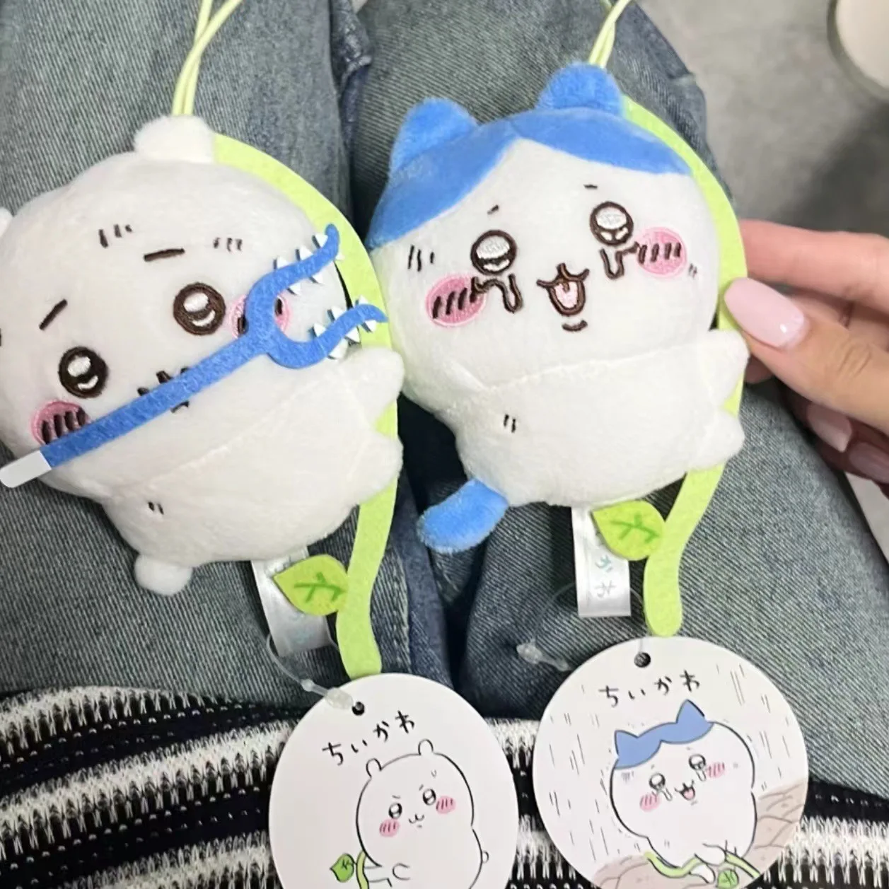 

Милый Chiikawa Climbing Series, плюшевый брелок для сумки, подвеска в стиле аниме Hachiware и талисман Цзи, подвесная кукла, подарок для девочек, кавайная игрушка