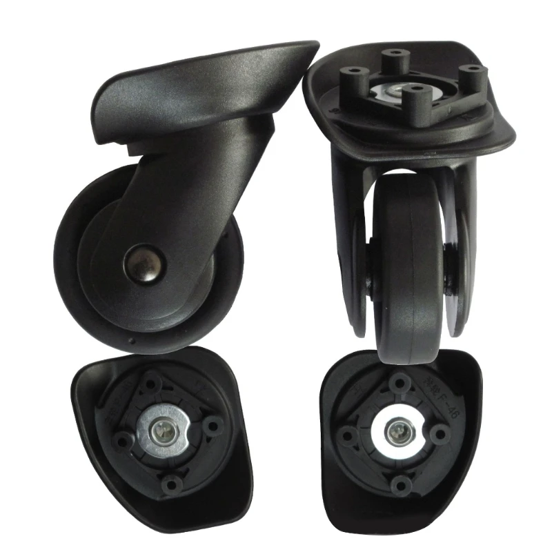 

1Pair Roller Wheel for Luggage Box Suitcase 360 Degree SilentWheel