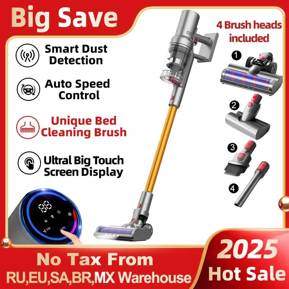 ABIR VC205 Cordless Handheld Vacuum Cleaner 27000PA Smart