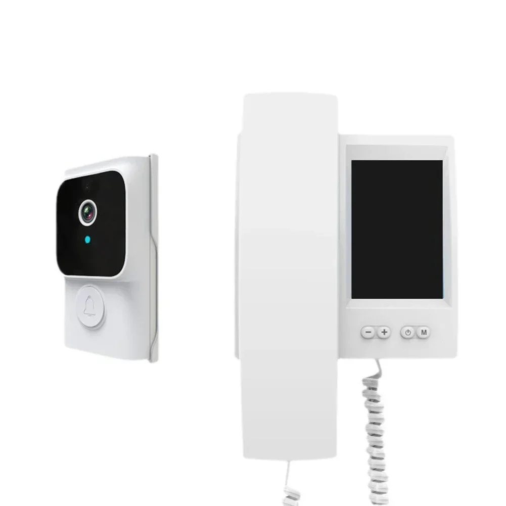 

Video Doorbell Intercom Wireless Door Phone With Monitor Dialogue Doorbell Door Hardware Doorbell Set Home Improvement