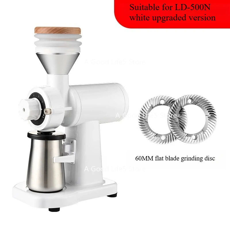 

Apply To Electric Bean Grinder Italian Flat Knife Grinder Hand Brew Coffee Grinder Small Steel Cannon for Household Use