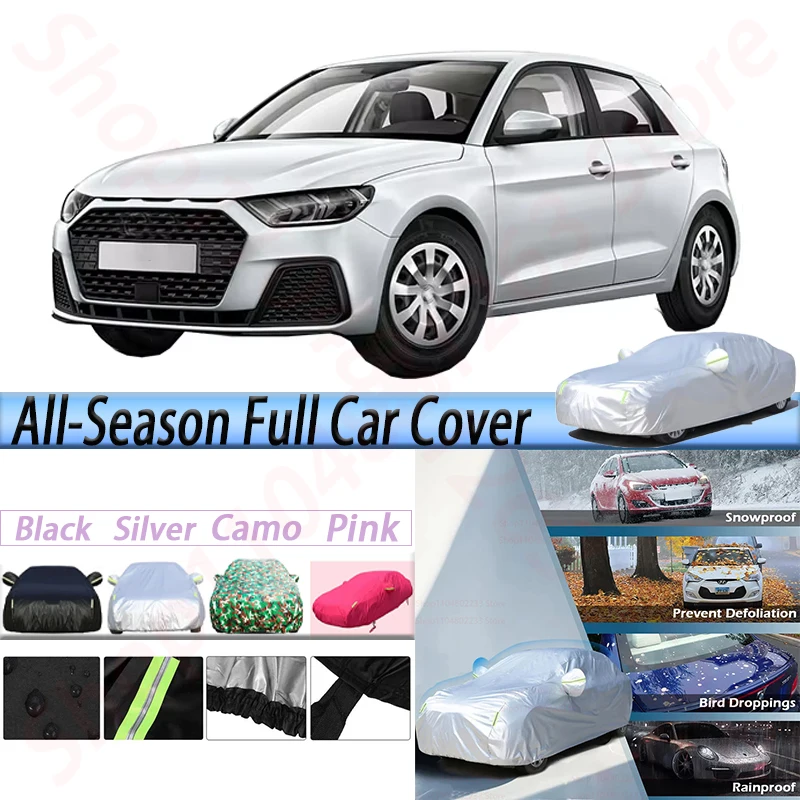 

Outdoor Waterproof Car Covers For Audi A1 Auto Anti-UV Sun Shade Rain Snow Resistant Cover Dustproof