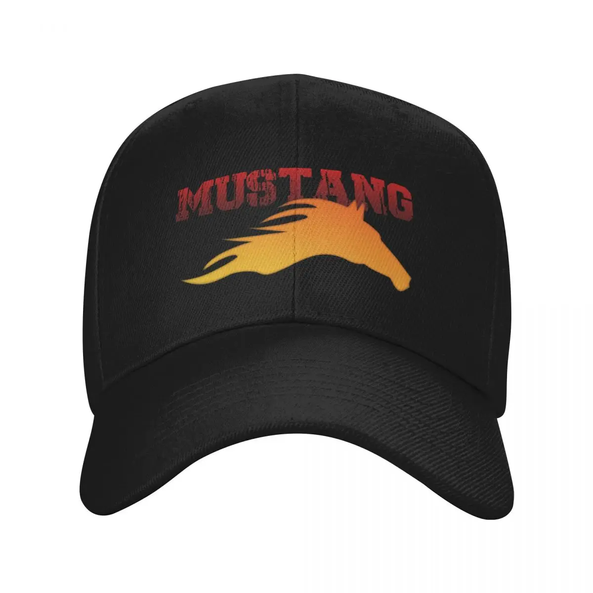 

Mustang Symbol Baseball Cap Anime Hat Golf Trucker Cap Rave Men's Luxury Women's