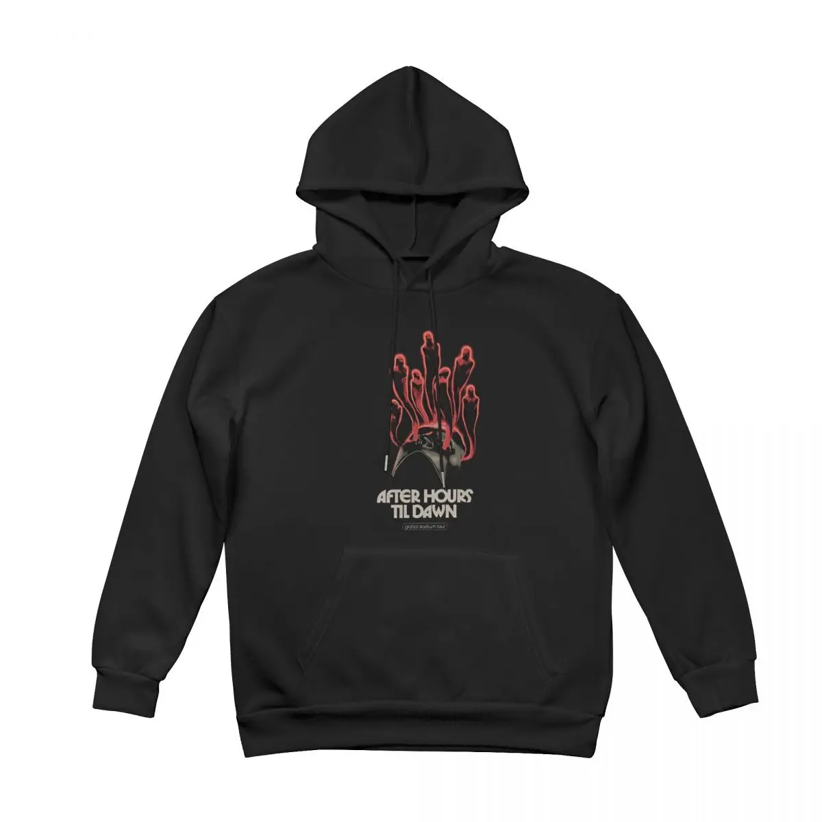 Men's Women's THE WEEKND After Hours Till Dawn Fleece-Lined Hoodies Loose Fit Long Sleeve Sweatshirts