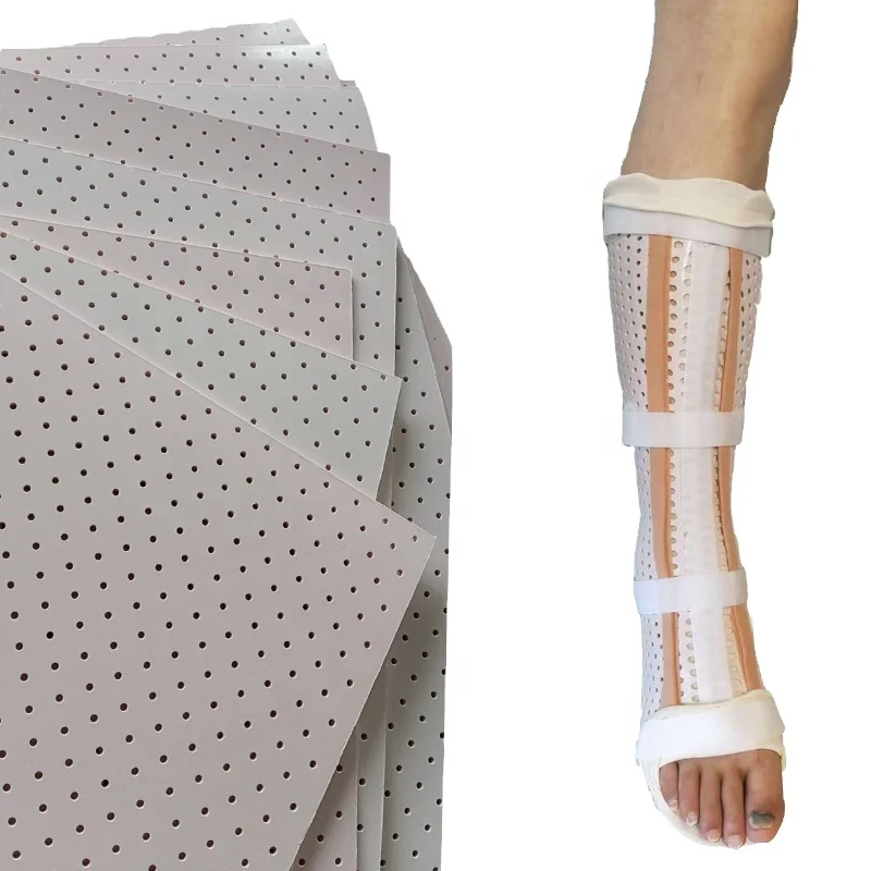 

Disposable Physiotherapy Rehabilitation Immobilization Thermoplastic Brace Splint, in Whole Sheet 600*900mm