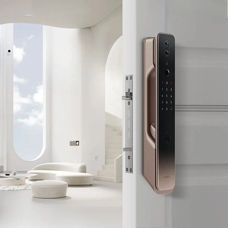 Aqara Smart Door Lock H100 Automatic Cat Eye Zigbee Body Light Sensor NFC Bluetooth Fingerprint Unlock For Homekit Aqara App