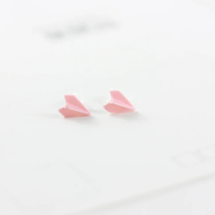 handmade ceramic creative fashion earrings small fresh female Japanese ceramic ear jewelry #1180