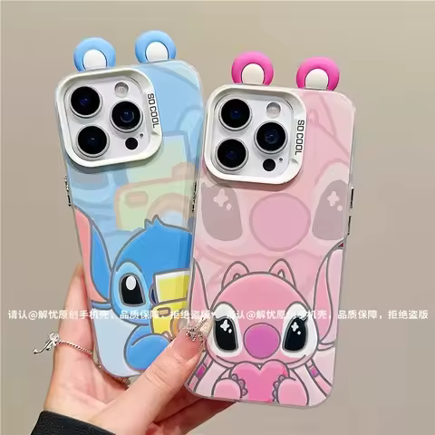 Luxury Lens Circle Photograph Stitch Angel Phone Case for Samsung Galaxy Note 20 S25 Ultra S24 S23 Plus S22 S21 S20 FE A30S M55