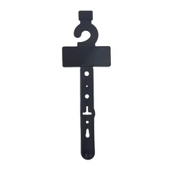 200pcs Plastic PP Leather Belt Products Package Display Hang Clip Buckle Clasps Garments Accessories Pegs Hooks HK15