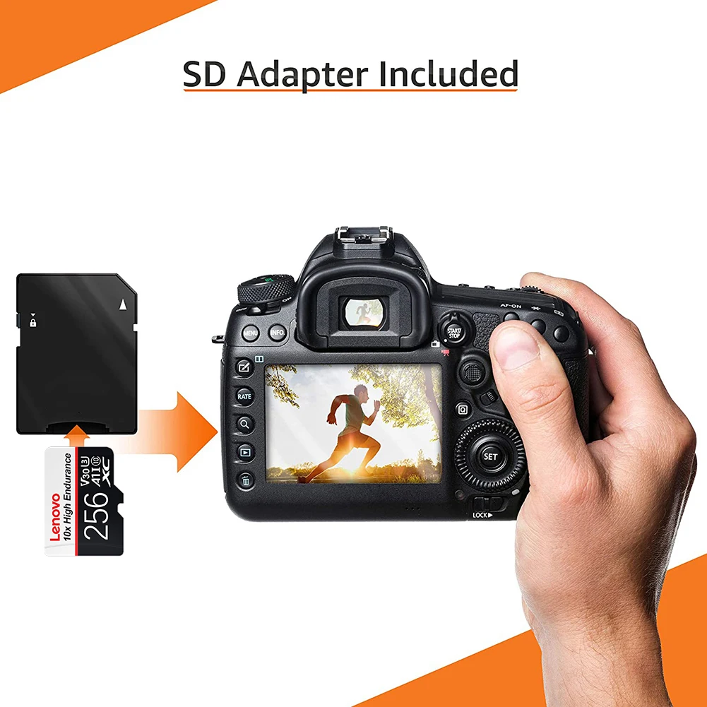 Lenovo 2TB High Speed Memory Card 1TB 512GB 256GB Class 10 Micro TF SD Card 1TB SD Memory Card For Nintendo Switch Phone/Ps4