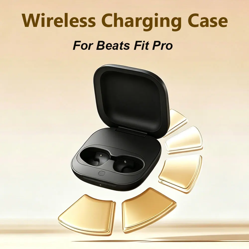 

Charging Case For Beats Fit Pro-700mAh Bluetooth-compatible Charger Box Replacement USB-C Charging Box No Earbuds