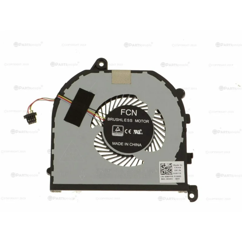 

Вентилятор для DELL XPS 15 9560, Precision 5520, XPS15 9570, M5530 (08YY9, 008YY9)