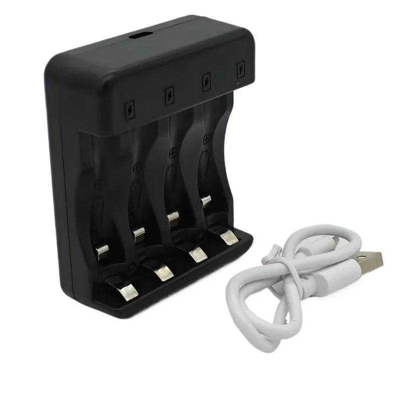 

4-Slot Intelligent Rapid Charger Nickel-Zinc Battery Charger with LED Indicator Lights for Rechargeable Nickel-Zinc Batteries