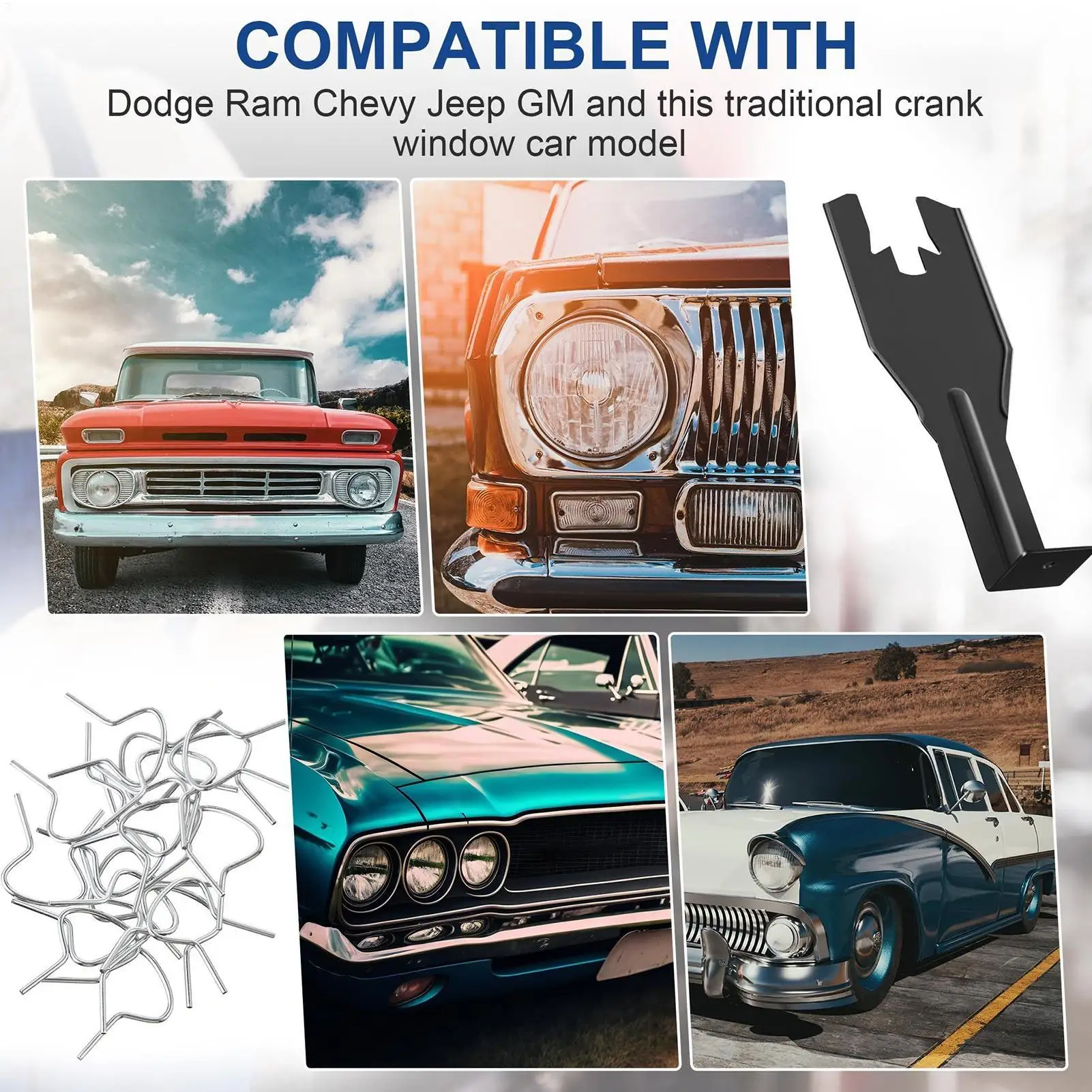 

Инструмент для снятия оконной ручки автомобиля, устройство для снятия оконной рукоятки автомобиля, фиксатор внутренней дверной панели автомобиля, грузовика, внедорожника, автофургона, седана