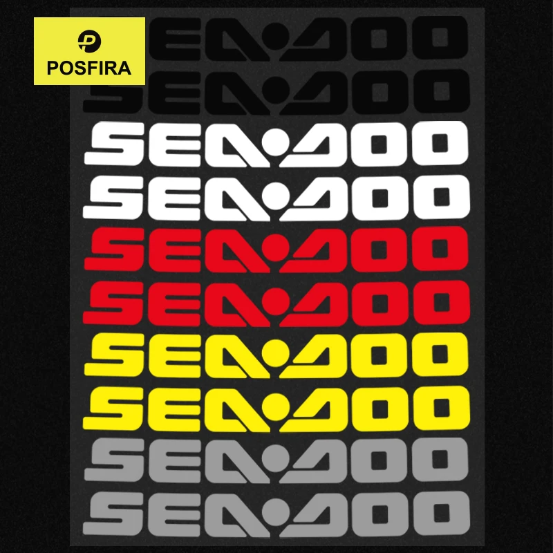 

POSFIRA Jet Ski Sticker Vinyl Decals for BRP Jetski SEADOO SEA DOO Spark Trixx GTi 130 RXP 300 GTX RXT 260 RXTX 300 Accessories