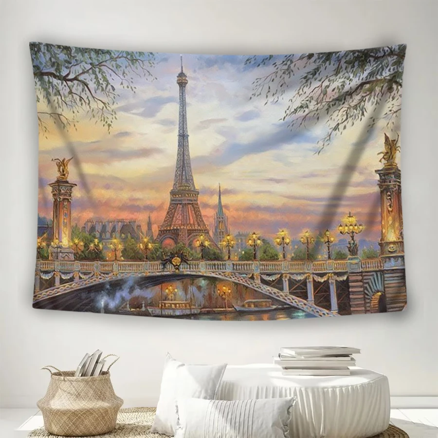 1PC Digital Print Tapestry Wall Hanging, Pirate Treasure Chest Skull Gold Coins, Adventure Nautical Caribbean Wall Art Decor - view 3