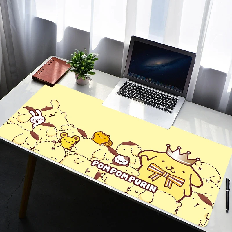 Mouse Pad PC Non Slip Rubber HD Mousepad Laptop Gamer Cabinet Keyboard Pad Office Computer Gaming Desk P-pompompurin Mouse Mat
