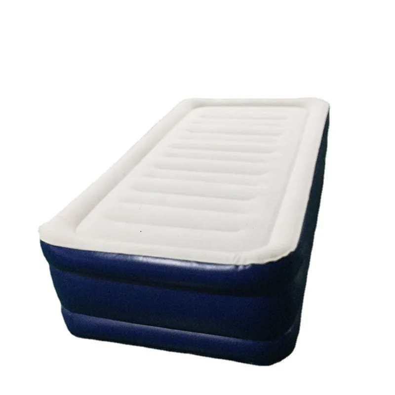 Luxury Heightened Inflatable Single Mattress, European Standard Built-in Electric Motor, Durable Export, Easy To Store Inflatabl