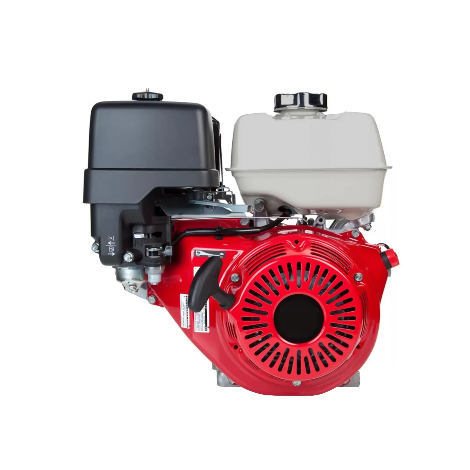 Elektrischer Start-Umrüstsatz: Schwungrad-Starter-Motor-Kit passend für HONDA GX160 5.5HP GX200 6.5HP – Rostfreies Aluminiumguss-Set mit Schwungrad, Zündschloss und durchsichtiger Verkabelung –