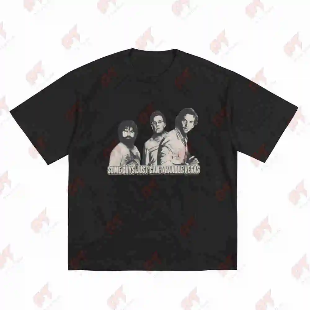 Hangover Can't Handle Vegas Short Sleeve Tee 100% Cotton T-Shirt