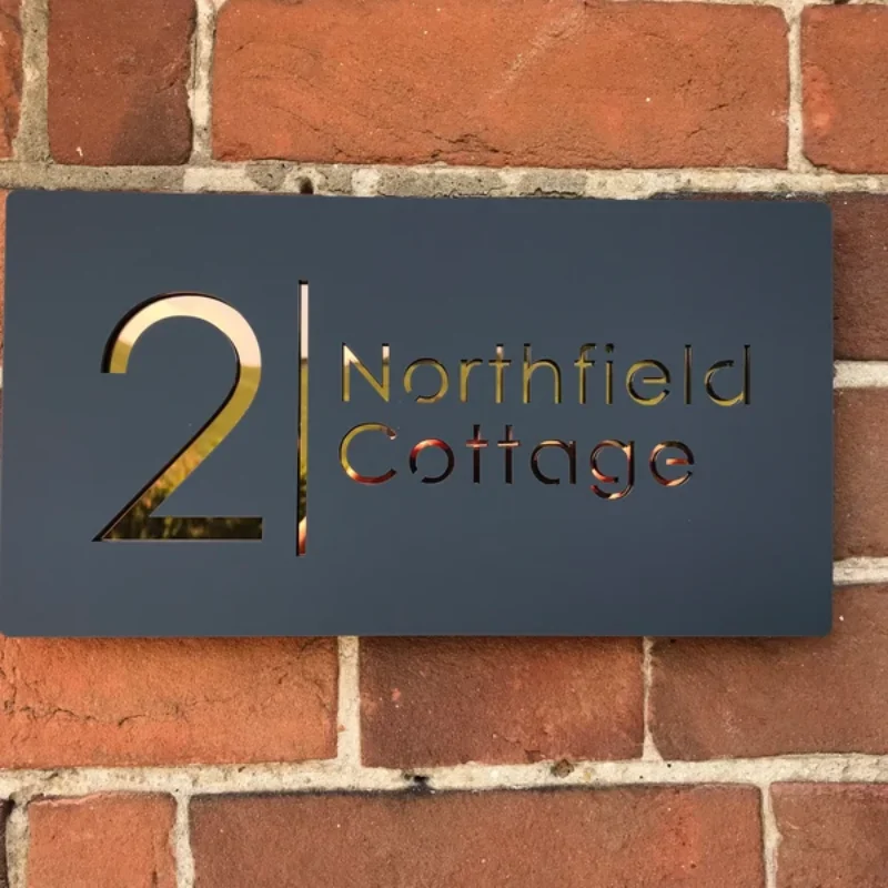 مخصص ثلاثية الأبعاد الاكريليك تسجيل أرقام المنزل الحديث عنوان الباب الشارع شخصية رقم الرسالة اللوحات في الهواء الطلق اسم لوحة ديكور المنزل