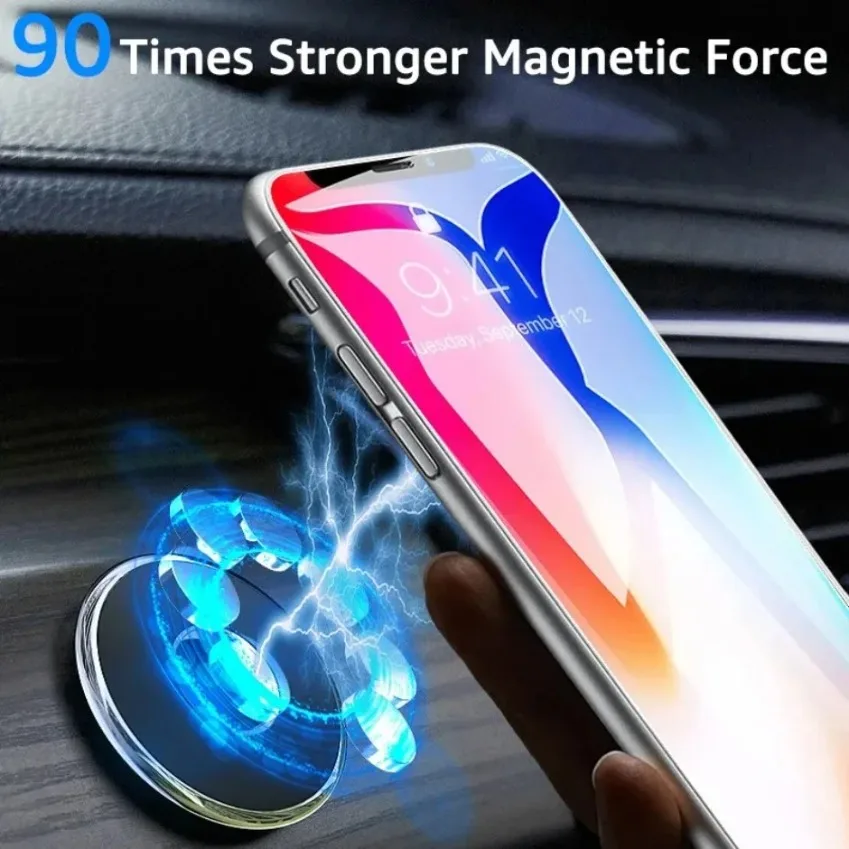 

Universal Car Magnetic Phone Holder Car Navigation Bracket Car Interior Accessories for iPhone 17-12 Xiaomi Samsung Wall Holder